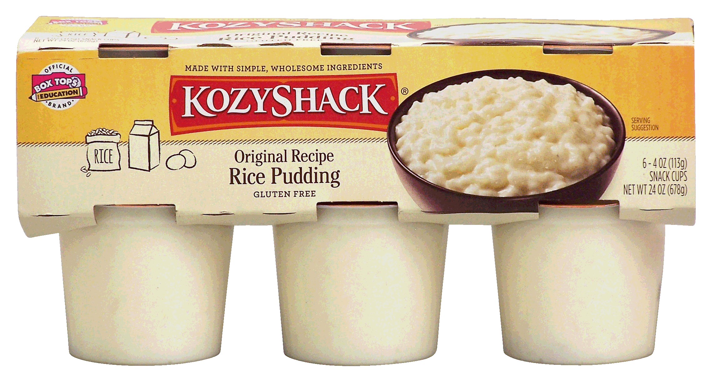 Kozy Shack  original recipe rice pudding, gluten free, 6 cups Full-Size Picture